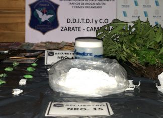 Dos detenidos tras la incautación de más de medio kilo de cocaína