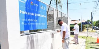 Avanza a buen ritmo la puesta en valor del CAPS “Eva Perón”