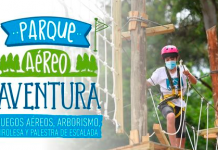 2X1 en el Parque Aéreo Aventura