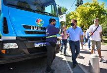 Ariel Sujarchuk presentó nueva maquinaria adquirida por el Municipio para obras y mantenimiento de la infraestructura pública