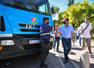 Ariel Sujarchuk presentó nueva maquinaria adquirida por el Municipio para obras y mantenimiento de la infraestructura pública
