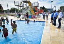 Ariel Sujarchuk inauguró la quinta edición de las colonias municipales de verano con protocolos especiales por la pandemia