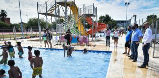 Ariel Sujarchuk inauguró la quinta edición de las colonias municipales de verano con protocolos especiales por la pandemia