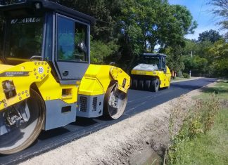 La Municipalidad continúa con las obras de pavimentación, estabilizado y bacheo en Maquinista Savio, Matheu, Belén de Escobar e Ingeniero Maschwitz