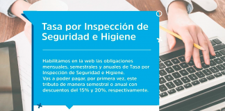 Conocé los beneficios de pagar online tu Tasa por Inspección de Seguridad e Higiene