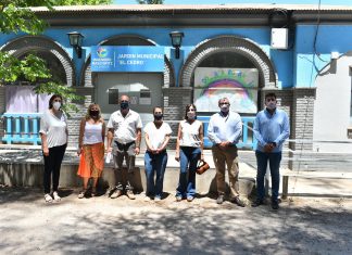 Verónica Sabena supervisó obras en Ingeniero Maschwitz: Estabilizado de calles y ampliación del Jardín de Infantes Municipal