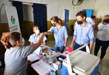 La intendenta interino supervisó el operativo de ANSES en articulación con la Municipalidad en el Barrio Cri Cri de Garín