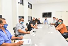 Excelente reunión de trabajo con los sindicatos de los trabajadores municipales