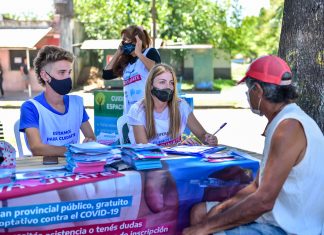 Plan provincial de vacunación: 1000 escobarenses se inscribieron este fin de semana