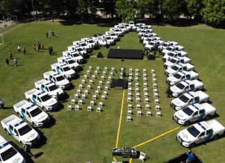 Escobar incorporó nuevos móviles policiales y de prevención para el partido