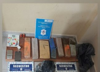 Policiales: incautaron 8 kilos de marihuana en Ingeniero Maschwitz