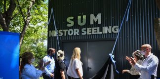 Se llevó a cabo la imposición del nombre “Néstor Seeling” al SUM del polideportivo municipal