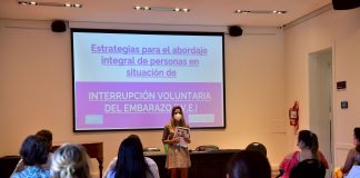 Se realizó una capacitación sobre la nueva ley de Interrupción Voluntaria del Embarazo