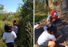 Primer encuentro de mini protectores ambientales en la Reserva Natural Educativa