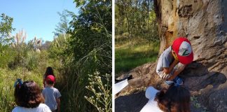 Primer encuentro de mini protectores ambientales en la Reserva Natural Educativa