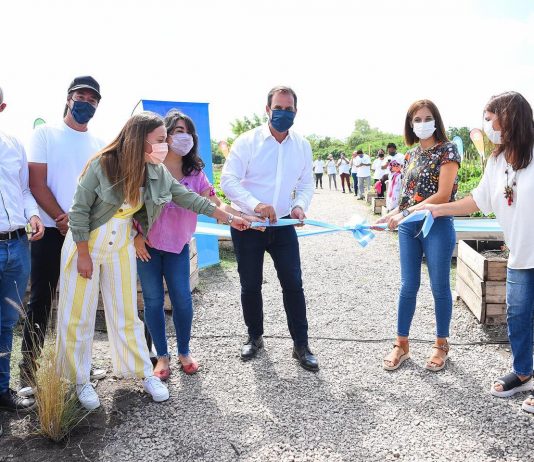 Se inauguró el Polo Ambiental de Maquinista Savio con la Apertura de la segunda Huerta Agroecológica Municipal donde antes había un enorme basural a cielo abierto