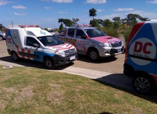Mediante un eficaz operativo la Municipalidad rescató a dos operarios
