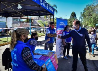 Covid-19: Sujarchuk supervisó el operativo DetectAR en Maquinista Savio