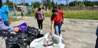 Con gran participación vecinal el Municipio recolectó más de 2.000 kilos de ecobotellas