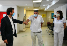 Escobar entregó un nuevo subsidio al Hospital Provincial Erill
