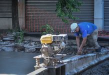 Avanzan las obras de estabilizado, bacheo y alumbrado