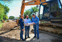 Sujarchuk supervisó obras que se realizan en Escobar