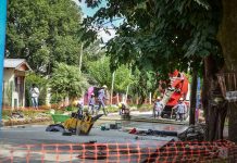 Sujarchuk recorrió obras de asfalto e infraestructura