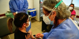 Más de 1.200 escobarenses recibieron la vacuna antigripal en el primer día de la campaña