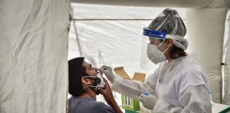 El Hospital Erill traslada su centro de hisopado al club Independiente