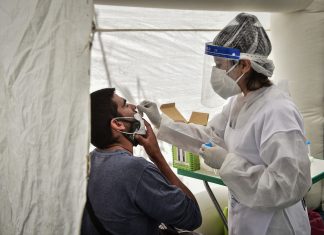 El Hospital Erill traslada su centro de hisopado al club Independiente