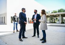 Sujarchuk recibió al ministro de Turismo y Deportes Lammens