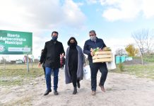 Sujarchuk recibió a autoridades del Ministerio de Desarrollo Social