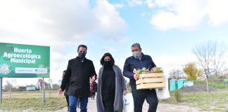 Sujarchuk recibió a autoridades del Ministerio de Desarrollo Social