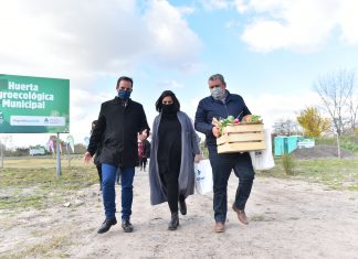 Sujarchuk recibió a autoridades del Ministerio de Desarrollo Social