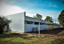 Covid-19: la Municipalidad de Escobar avanza con la última etapa de construcción de un anexo modular en la UDP Garín