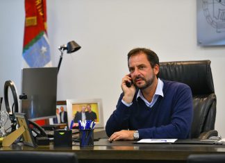 El intendente retomó la actividad tras su internación por Covid-19