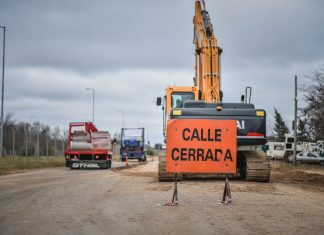 Avanza la pavimentación de la calle Libertad