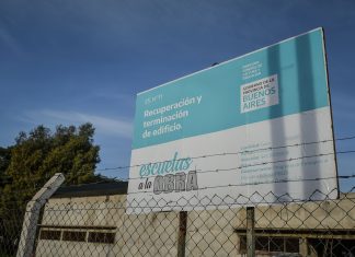 Se retoman los trabajos para finalizar la Escuela Secundaria 11 “Carlos Fuentealba”