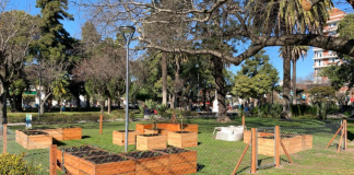 Instalan “Punto Huerta” en las plazas de Belén de Escobar