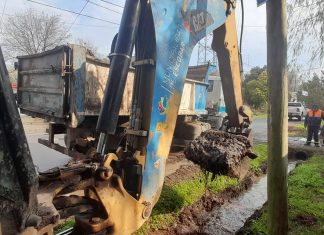 Persisten los trabajos de bacheo, estabilizado y mantenimiento del espacio público