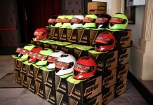 Seguridad Vial: Sujarchuk entregó 200 cascos y 200 chalecos de visibilidad para motociclistas