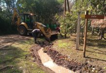 Siguen adelante los trabajos de pavimentación, estabilizado, bacheo y mantenimiento
