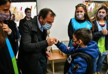 Sujarchuk recorrió las renovadas instalaciones del Jardín Municipal El Cedro