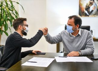 Sujarchuk firmó un convenio con la Provincia para la ejecución de nuevas obras de pavimento