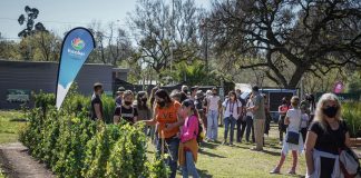 Más de 120 inscriptos participaron de una visita guiada por el biocorredor de Ingeniero Maschwitz