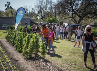 Más de 120 inscriptos participaron de una visita guiada por el biocorredor de Ingeniero Maschwitz