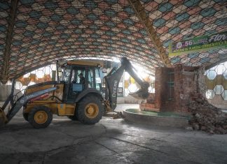 Avanzan las obras de modernización en el predio de la Fiesta Nacional de la Flor