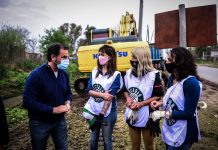 Se realizaron jornadas de concientización ambiental y limpieza del espacio público