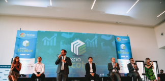 Alberto Fernández, Axel Kicillof y Ariel Sujarchuk, fueron parte de la apertura de la Expo Escobar