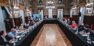 Se analizó el Programa de Precios Justos con Kicillof y se avanzó en proyectos socioproductivos con Insaurralde